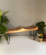The Log Two Seater Bench