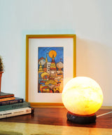 Globe Sea Salt Lamp