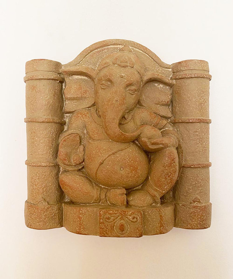 Pillared Ganesha Sculpture