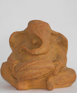 Ocher Ganesha Sculpture