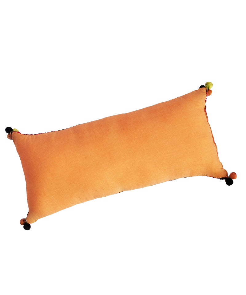 Dendritic Pom Pom Cushion