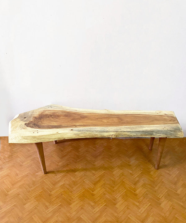 Natural Log Bench / Coffee Table