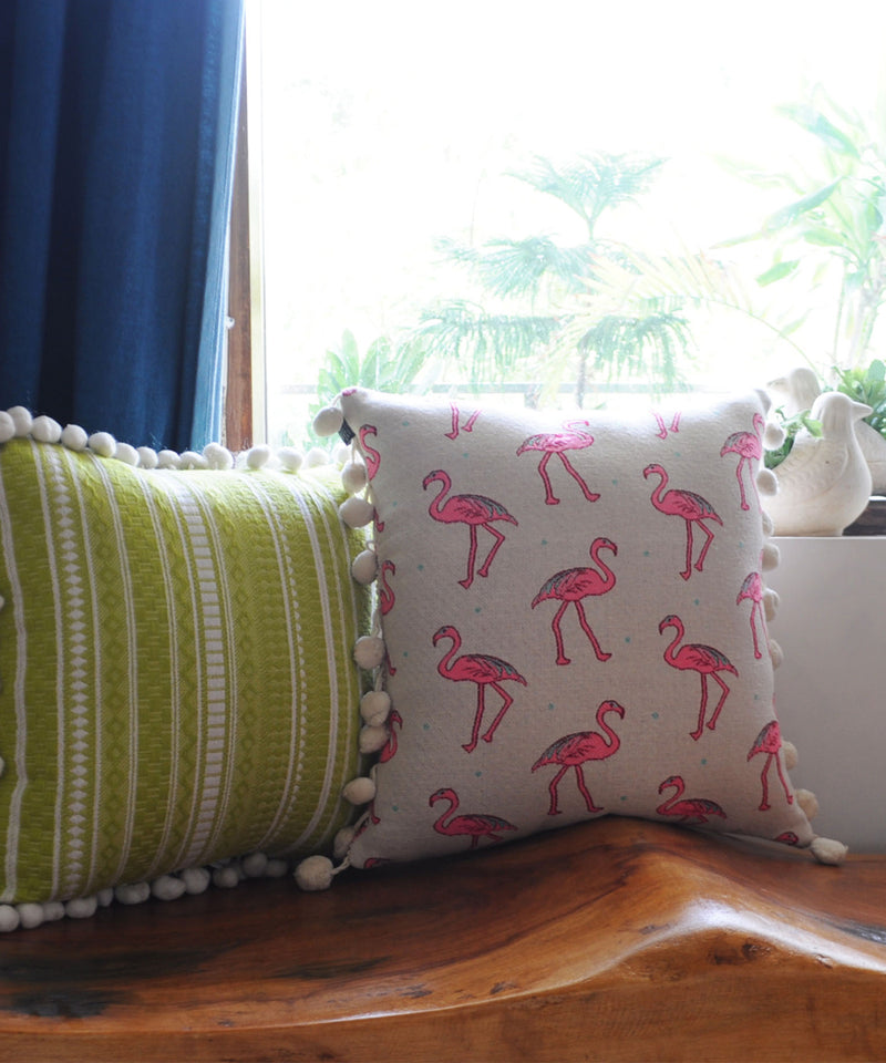 Pop Flamingo Cushion