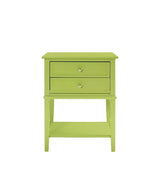 Lime Green Night Stand / End Table